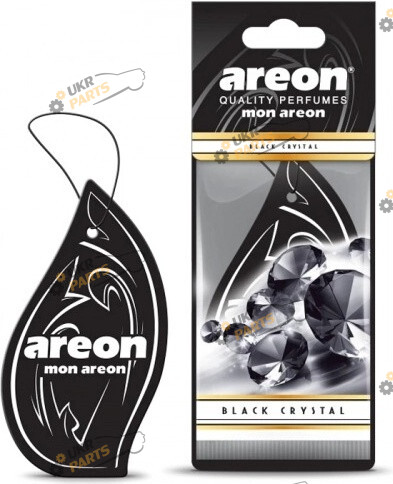 Ароматизатор Areon сухой листик Mon | Black Crystal (25728)