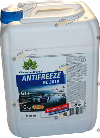 Антифриз GreenCool G11 синий 10 л (48021131518)