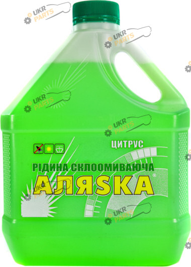 Жидкость омывателя концентрат летняя АЛЯSКА Цитрус 1 л (999728)