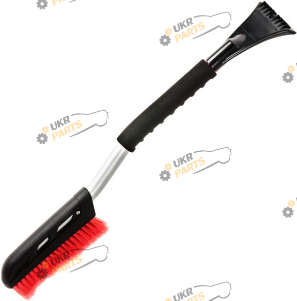 Щетка для уборки снега и льда Intertool 66 см с мягкой ручкой (AT-0117)