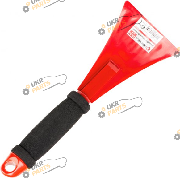 Скребок для уборки снега и льда Intertool 28х10см с мягкой ручкой (AT-0103)