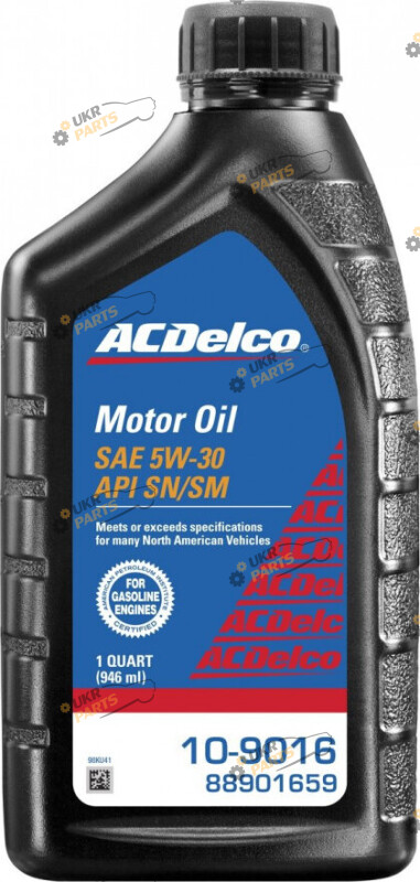 Моторное масло AC Delco Motor Oil 5W-30 0.946 л (10-9016)
