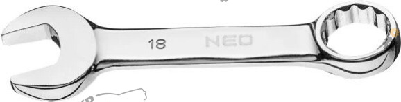 Ключ рожково-накидной NEO TOOLS 18 мм L-131 мм (09-770)