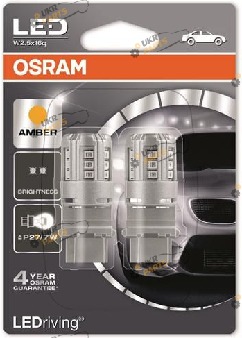 LED лампа Osram 1W 12V W2.5X16Q BLI2 W3x16q 1 Вт (4052899435223)