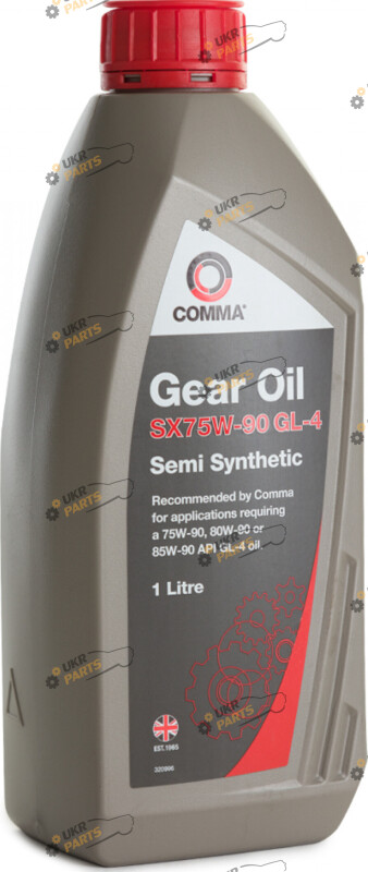 Масло трансмиссионное Comma SX GL-4 75W-90 1 л (SXGL41L)
