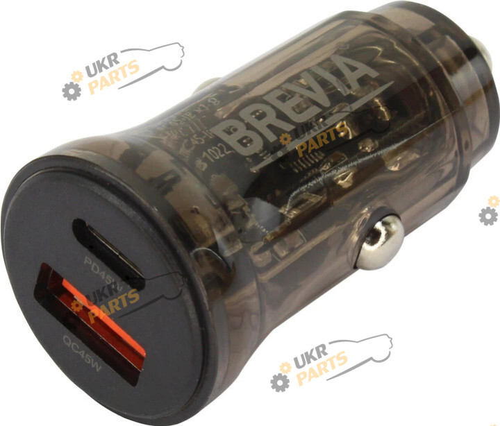 Зарядное устройство Brevia 12-24V Type-C (46145CAB)