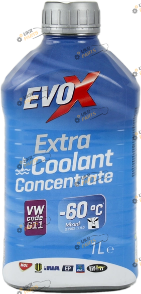 Концентрат антифриза MOL Evox Extra G11 синий 1 л (19010412)