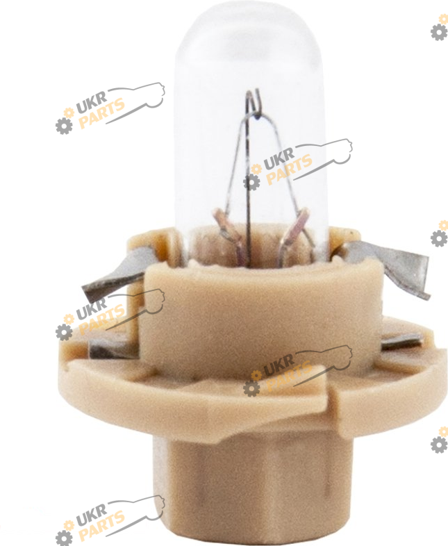 Лампочка панели приборов Brevia BAX 12V 1,5W B8,4d Beige CP (10/200 шт.) (12335C)