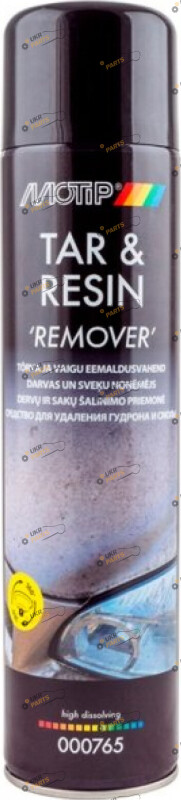 Очиститель для удаления битума Motip Tar & Resin Remover 0.6 л (000765)