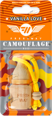 Ароматизатор Freeway Camouflage Wood | Ваниль (CW05)