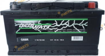 Автомобильный аккумулятор Gigawatt 6СТ-83 83 Ач (0185758300)