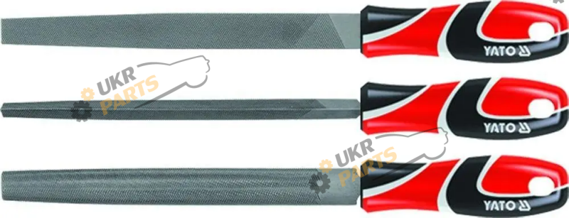 Напильник Yato Набор 3 шт, L= 250 мм, №2 (YT-6237)