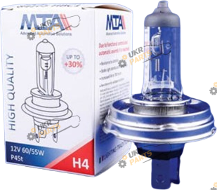 Галогеновая лампа MTA High Quality H4 1 шт (84165 HBC1)
