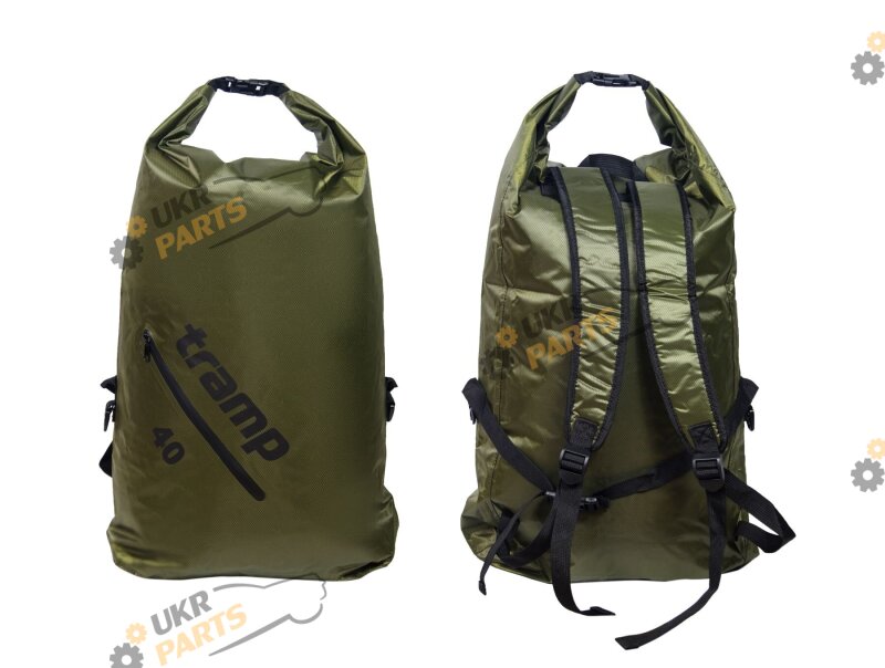 Гермо-рюкзак Tramp Diamond Rip-Stop 40л olive (TRA-257-olive)