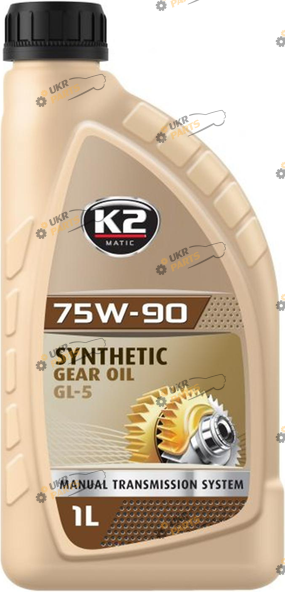 Масло трансмиссионное K2 75W-90 1 л (O5561E)