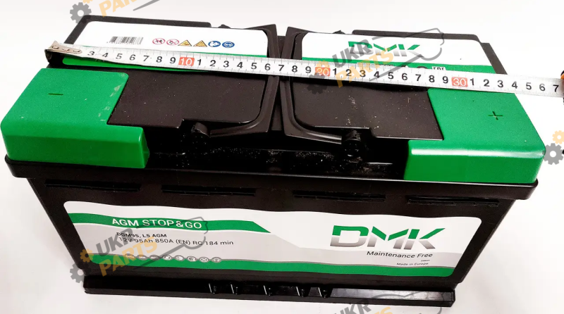 Автомобильный аккумулятор DMK AGM Stop&Go 95 Ач (DGM95)