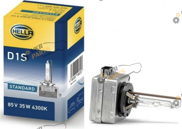 лампа Ксенон Hella D1S 3200 К (8GS009028111)