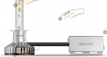 LED лампа Philips H1 X-tremeUltinon +200% 5800K H1 20 Вт (11258XUX2)