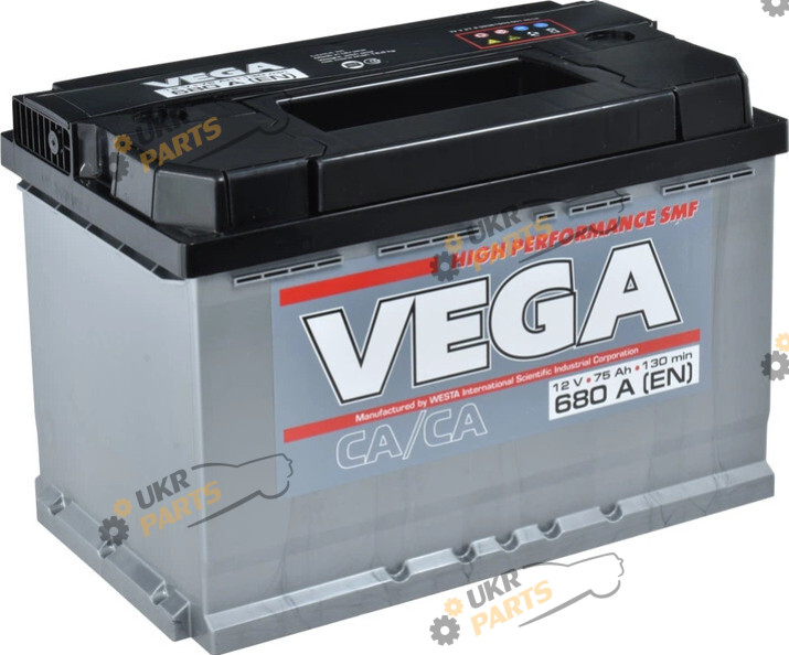 Автомобильный аккумулятор Vega 75 Ач (V75068013)
