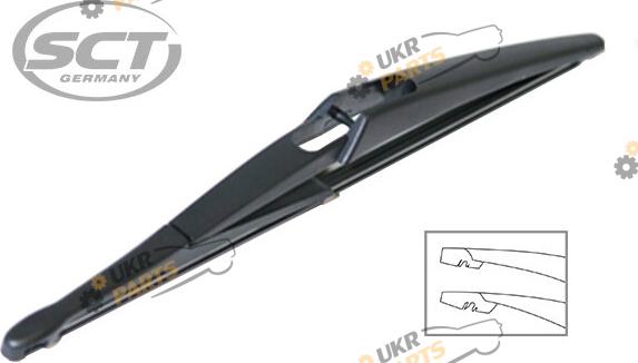 Дворник SCT Rear Wiper (9484)