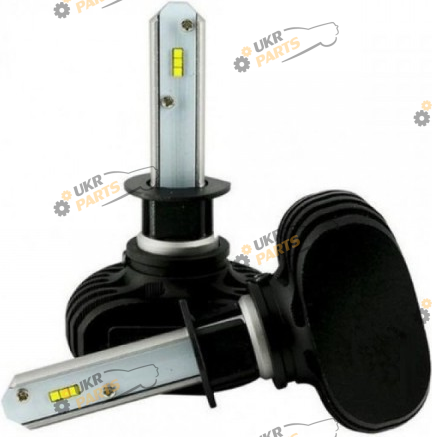 LED лампа HeadLight S1 6000K 4000lm с радиатором H1 25 Вт (00-00007287)