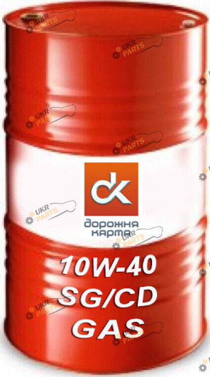 Моторное масло Дорожная карта GAS 10W-40 200 л (41071001563)