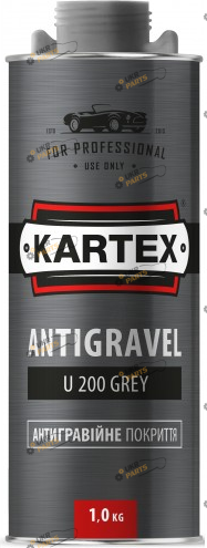 Антигравий для кузова Kartex U200 серый 1 л (50102)