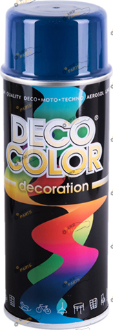 Аэрозольная краска Deco Color Decoration синий сапфир 400 мл (RAL5003/721252)