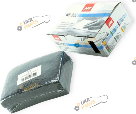 Губка для полировки кузова APP 150x230 серая (10шт) (WS 222GR)