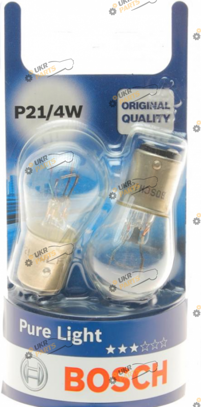Лампочка Bosch P21/4W Pure Light (1 987 301 015)