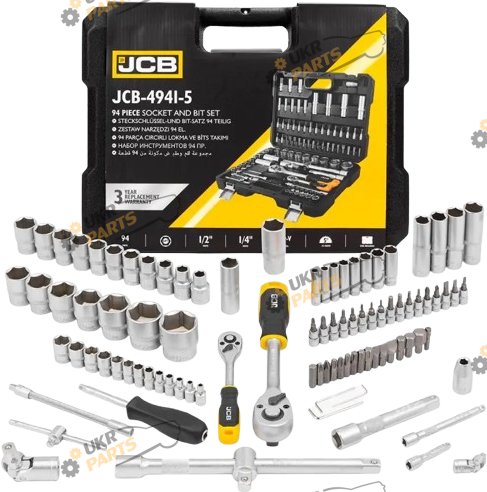 Набор инструментов JCB 94 предмета (СТ-00163284)