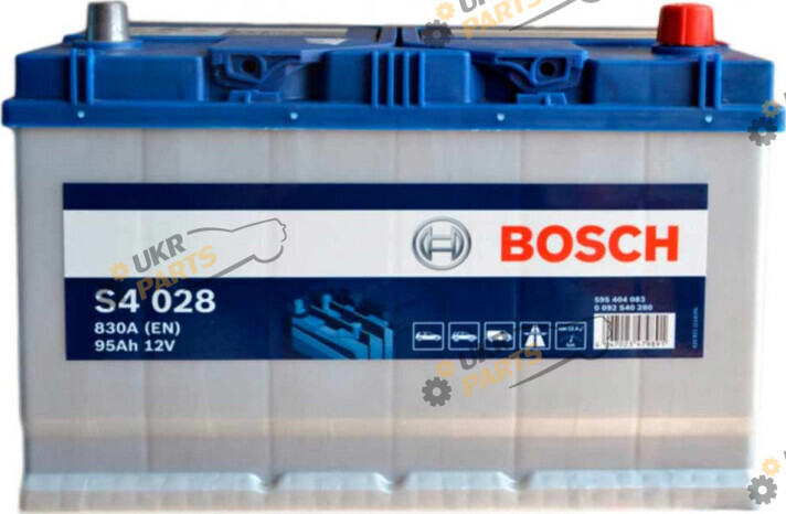 Автомобильный аккумулятор Bosch (-/+) Asia 830 А 95 Ач (0092S30038)