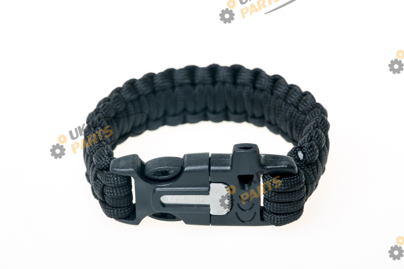 Браслет выживальщика Tramp (свисток,огниво, 2м паракорда) Браслет Tramp (TRA-232-black)