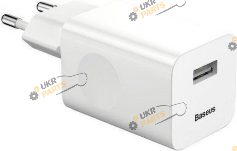 Зарядное устройство Baseus Home Charger QC3.0 12V White USB 2 А (CCALL-BX02)