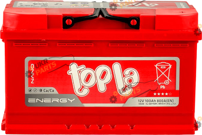 Автомобильный аккумулятор Topla Energy Euro (0) L4 короткий 100 Ач (108 000)
