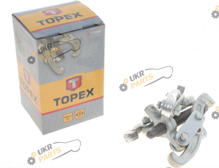 Съемник подшипников Topex 3-лапый 100x55mm (37D406)