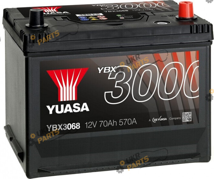 Автомобильный аккумулятор Yuasa SMF Battery Japan 72 Ач (YBX3068)
