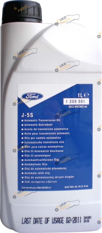 Масло трансмиссионное Ford J-5S 1 л (1209001)