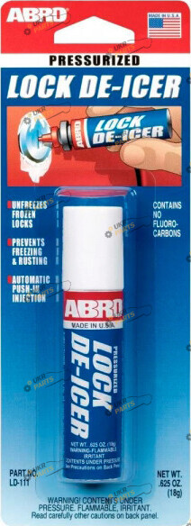 Размораживатель замков Abro 0.018 л (LD-111)