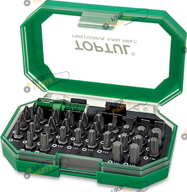 Набор бит Toptul с держателем 1/4 35 шт Стандарт (GACW3502)