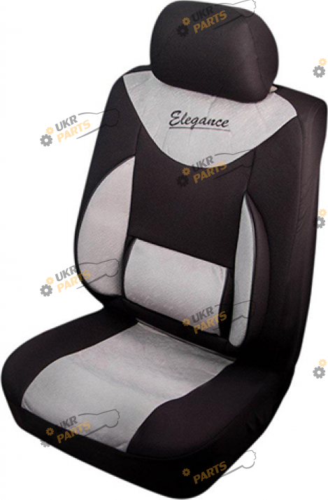 Чехлы для сидений Milex Elegance черно-серые (AG-E88784)