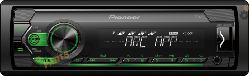 Бездисковая автомагнитола Pioneer MVH-S120UBG (Pioneer MVH-S120UBG)