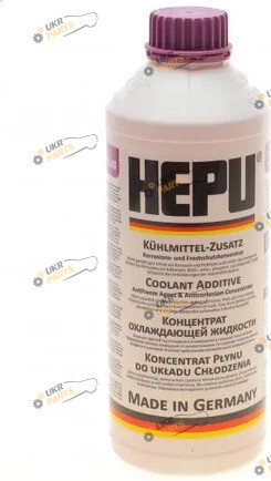 Концентрат антифриза Hepu G12+ фиолетовый 1.5 л (P888-G12PLUS)