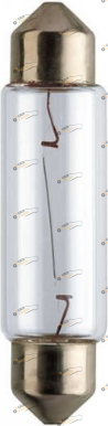 Лампочка салона Philips Festoon T10,5X43 (48205128)