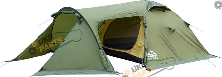 Экспедиционная палатка Tramp Cave 3 (V2) green (UTRT-021-green)