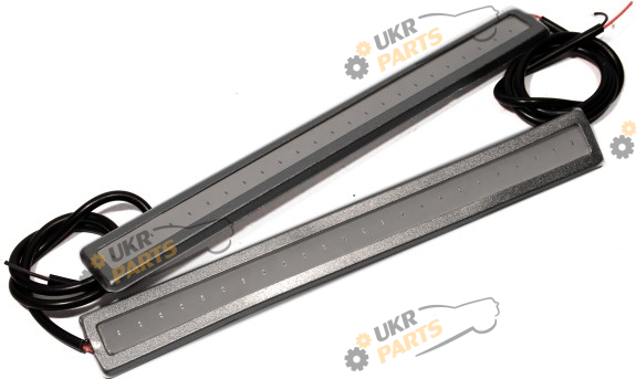 Дневные ходовые огни HeadLight DRL COB 14CM сплошной свет BLUE (11003165)