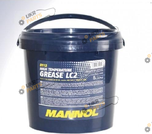 Высокотемпературная смазка Mannol Hochtemperaturfett LC-2 4.8 л (8112)