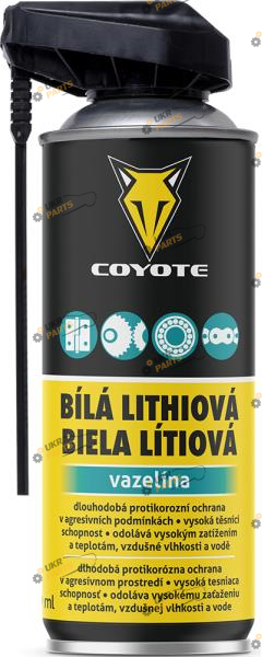 Литиевая смазка Coyote белая 0.4 л (AC C879645)