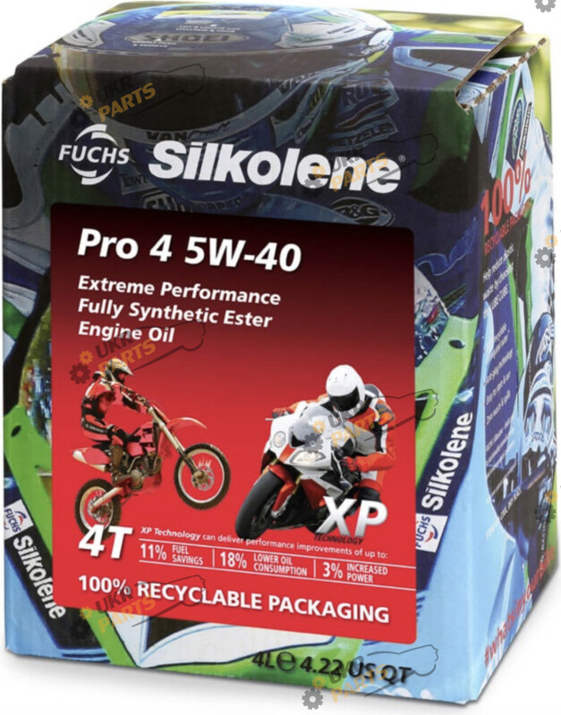Моторное масло Fuchs SILKOLENE PRO 4 5W-40 4 л (600757106)