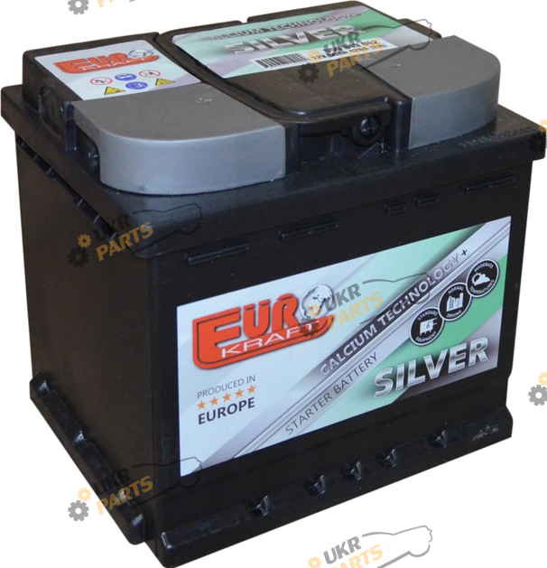 Автомобильный аккумулятор Monbat EUROKRAFT SILVER (+/-) EN420 50 Ач (СТ-00146922)
